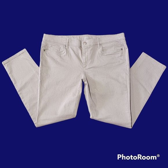 LOFT Taupe Modern Skinny Jeans NWT - Picture 8 of 13